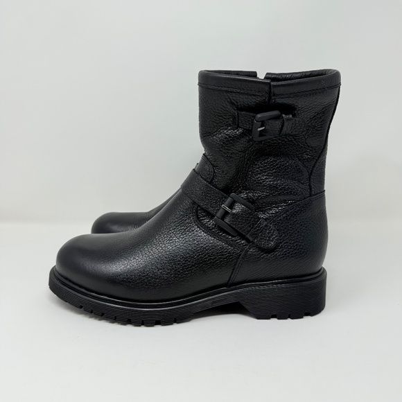 New La Canadienne Hanna Shearling Lining Boot Waterproof Pebble Leather Sz 6.5 - Picture 8 of 15